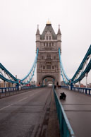 Across Tower Bridge / View acorss Tower Bridge in winter