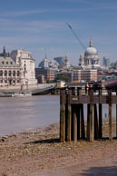 St. Paul's Cathedral / Across the River Thames at St. Paul's Cathedral